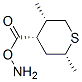 2H-Thiopyran-4-carboxylicacid,4-aminotetrahydro-2,5-dimethyl-,(2alpha,4alpha,5alpha)- Structure