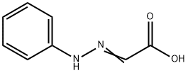 Acetic acid, (phenylhydrazono)- (9CI) Structure