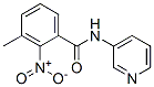 Benzamide, 3-methyl-2-nitro-N-3-pyridinyl- (9CI) 구조식 이미지