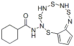 Cyclohexanecarboxamide, N-(5,6-dihydro-4H-cyclopentathiazol-2-yl)- (9CI) Structure