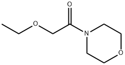 Morpholine,4-(ethoxyacetyl)- 구조식 이미지