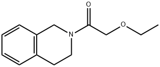 Isoquinoline, 2-(ethoxyacetyl)-1,2,3,4-tetrahydro- (9CI) Structure