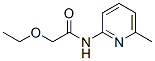 Acetamide, 2-ethoxy-N-(6-methyl-2-pyridinyl)- (9CI) Structure
