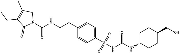 rac trans-Hydroxy Glimepiride-D5 Structure
