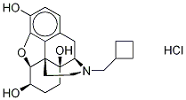 6β-Nalbuphine Hydrochloride 구조식 이미지
