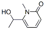 2(1H)-Pyridinone, 6-(1-hydroxyethyl)-1-methyl- (9CI) 구조식 이미지