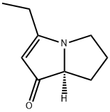 1H-Pyrrolizin-1-one,3-ethyl-5,6,7,7a-tetrahydro-,(S)-(9CI) 구조식 이미지