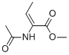 METHYL-2-N-ACETYL CROTANOATE Structure