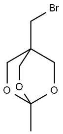 4-Bromomethyl-1-methyl-2,6,7-trioxabicyclo[2.2.2]octane Structure