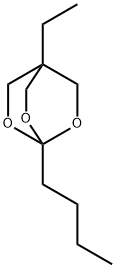 1-Butyl-4-ethyl-2,6,7-trioxabicyclo[2.2.2]octane 구조식 이미지