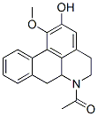 (6R)-6-Acetyl-5,6,6a,7-tetrahydro-1-methoxy-4H-dibenzo[de,g]quinolin-2-ol 구조식 이미지