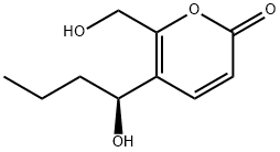 5-[(S)-1-Hydroxybutyl]-6-hydroxymethyl-2H-pyran-2-one 구조식 이미지