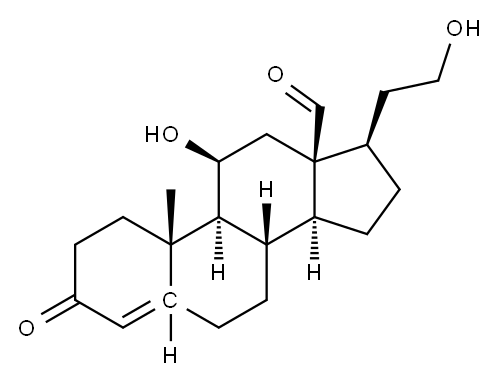 5-dihydroaldosterone 구조식 이미지
