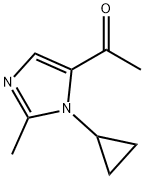 Ethanone, 1-(1-cyclopropyl-2-methyl-1H-imidazol-5-yl)- (9CI) 구조식 이미지