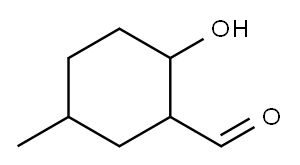 Cyclohexanecarboxaldehyde, 2-hydroxy-5-methyl- (9CI) 구조식 이미지