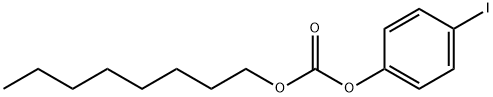 p-Iodophenyloctyl=carbonate Structure