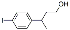 3-(p-요오도페닐)-1-부탄올 구조식 이미지