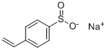 4-VINYLBENZENESULFINIC ACID SODIUM SALT Structure