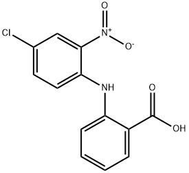 2-[(4-CHLORO-2-NITROPHENYL)AMINO]-BENZOIC ACID Structure
