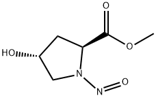 L-Proline, 4-hydroxy-1-nitroso-, methyl ester, trans- (9CI) Structure