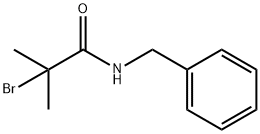 N-benzyl-2-broMo-2-MethylpropanaMide 구조식 이미지
