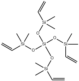 TETRAKIS(VINYLDIMETHYLSILOXY)SILANE Structure