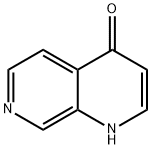 1,7-Naphthyridin-4(1H)-one 구조식 이미지