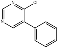 4-CHLORO-5-PHENYL-PYRIMIDINE Structure