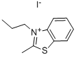 2-메틸-3-프로필벤조티아졸륨요오드 구조식 이미지