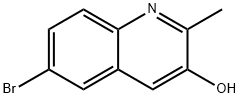 6-Bromo-2-methylquinolin-3-ol Structure