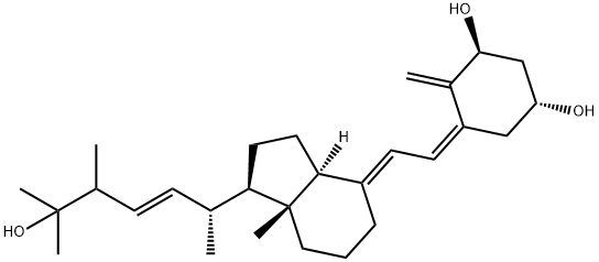 1(ALPHA) 25-DIHYDROXYVITAMIN D2* Structure