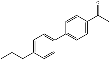 4-ACETYL-4'-PROPYLBIPHENYL Structure