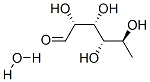 6-DEOXY-L-만노스모노하이드레이트 구조식 이미지