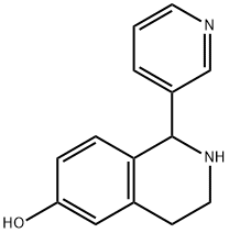 6-Isoquinolinol,1,2,3,4-tetrahydro-1-(3-pyridinyl)-(9CI) Structure