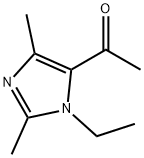 Ethanone, 1-(1-ethyl-2,4-dimethyl-1H-imidazol-5-yl)- (9CI) Structure