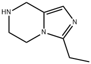 Imidazo[1,5-a]pyrazine, 3-ethyl-5,6,7,8-tetrahydro- (9CI) Structure