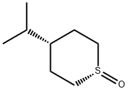 2H-Thiopyran,tetrahydro-4-(1-methylethyl)-,1-oxide,cis-(9CI) 구조식 이미지