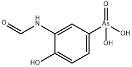 3-formamido-4-hydroxyphenylarsonic acid Structure