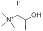 BETA-METHYLCHOLINE IODIDE Structure