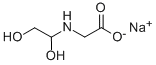 SODIUMDIHYDROXYETHYL글리콜산 구조식 이미지