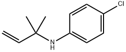 4-Chloro-N-(1,1-dimethyl-2-propenyl)benzenamine Structure