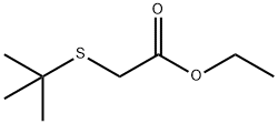 ETHYL (TERT-BUTYLTHIO)ACETATE Structure