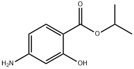 Benzoic acid, 4-aMino-2-hydroxy-, 1-Methylethyl ester 구조식 이미지