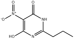 6-HYDROXY-5-NITRO-2-PROPYL-4(3H)-PYRIMIDINONE Structure