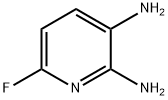 2,3-피리딘디아민,6-플루오로-(9CI) 구조식 이미지