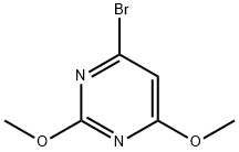4-BROMO-2,6-DIMETHOXY-PYRIMIDINE 구조식 이미지