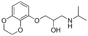 5-[3-(Isopropylamino)-2-hydroxypropoxy]-2,3-dihydro-1,4-benzodioxin Structure