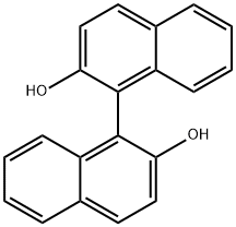 1,1'-Bi-2-naphthol 구조식 이미지