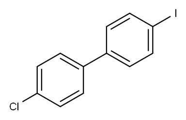 4-Chloro-4'-iodobiphenyl 구조식 이미지
