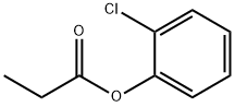 Propanoic acid, 2-chlorophenyl ester Structure